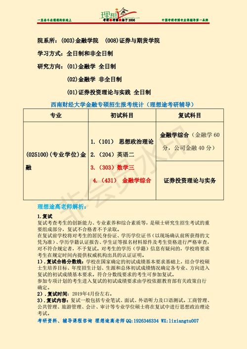 财经类考研报什么大学（财经类考研的我考什么专业好呢）